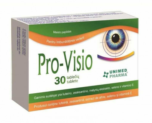 Pro-Visio Forte x 30 tablete (Unimed Pharma)