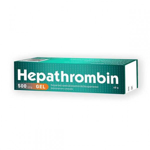 Hepathrombin 500UI/g gel x 40 g (Hemofarm)