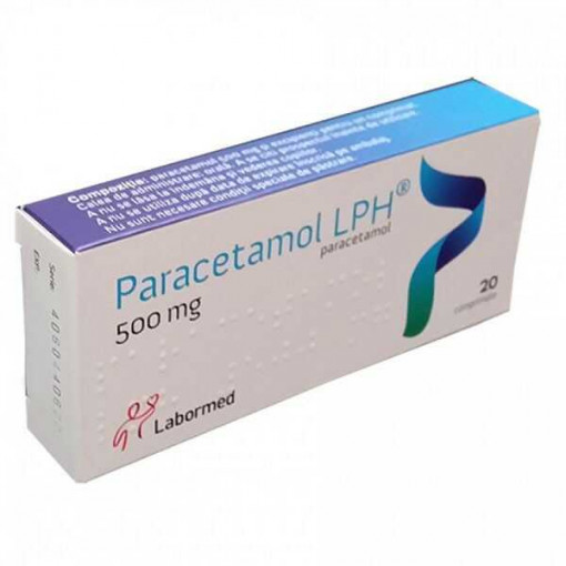 Paracetamol LPH 500mg x 20cp