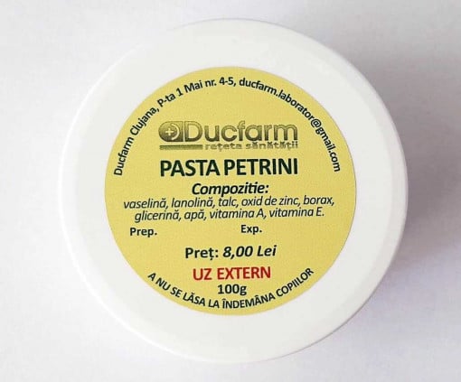 Pasta Petrini x 100 g PENTRU BEBELUSI (Ducfarm)
