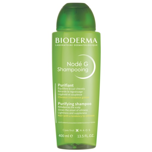 Sampon purifiant pentru par gras Node G, 400 ml, Bioderma