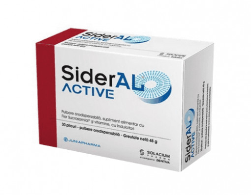 SiderAL ACTIVE x 30 plicuri (Solacium Pharma)