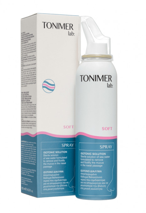 Spray nazal izotonic Soft x 125 ml (Tonimer Lab)