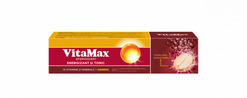 Vitamax x 20 comprimate efervescente, Perrigo