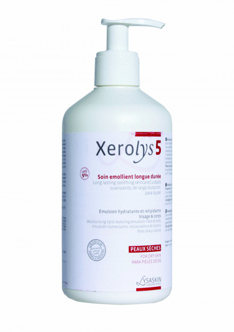 Xerolys 5 emulsie piele uscata x 500 ml (LysaSkin)
