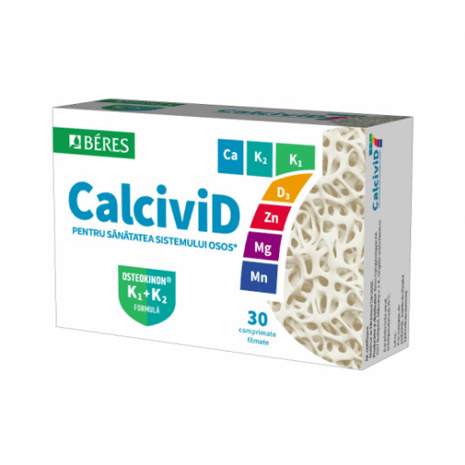 Calcivid 7 x 30 comprimate filmate (Beres)