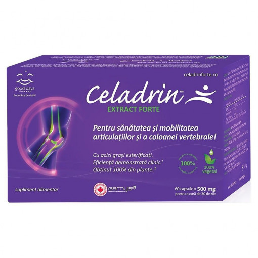 Celadrin extract forte 500mg x 60 capsule (Good Days Therapy)