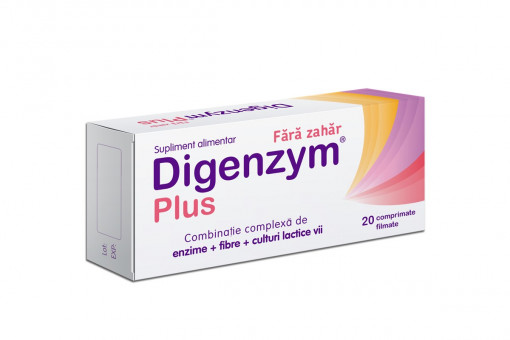 Digenzym plus x 20 drajeuri (Labormed)