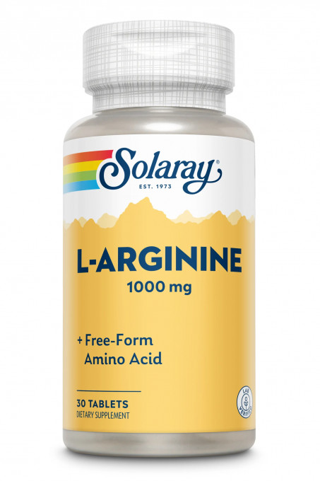 L-Arginine 1000 mg x 30 tablete (Solaray)