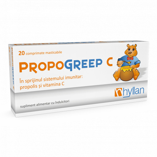 PropoGrip C x 20 comprimate masticabile (Hyllan)