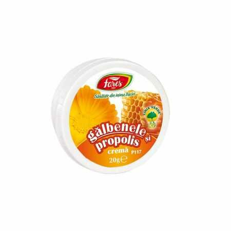Crema de galbenele si propolis x 20 g (Fares)