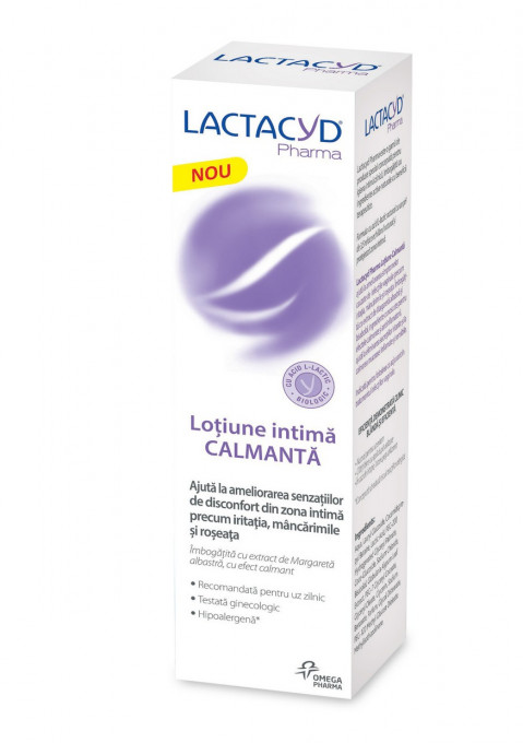Lactacyd lotiune intima calmanta x 250 ml (Omega Pharma)