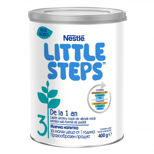 Little Steps 3 lapte praf x 400 g (Nestle)