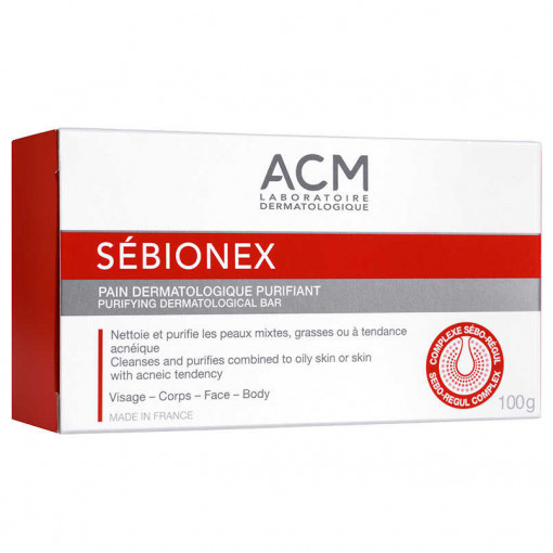Sebionex baton dermatologic purificator x 100 g (ACM)