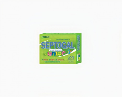 Septogal Junior x 24 comprimate de supt (Aesculap)