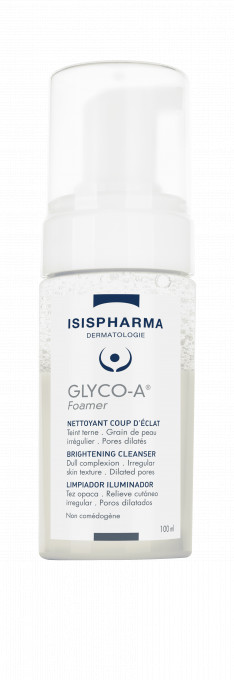 Spuma de curatare iluminatoare Glyco-A, 100 ml, Isis