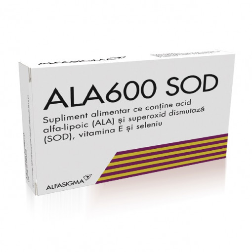 Ala 600 SOD x 20 capsule (Alfa Wassermann)