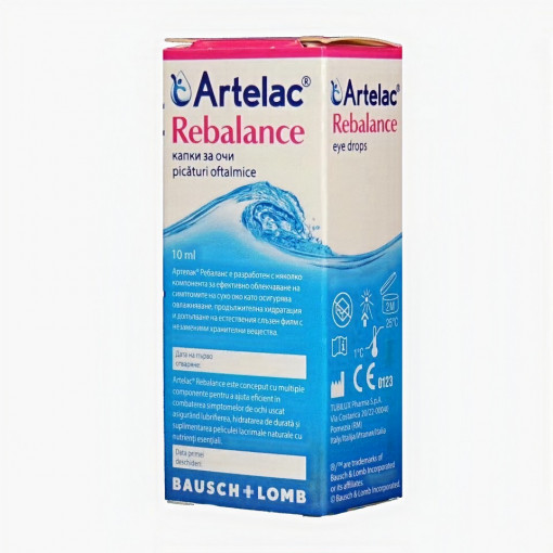 Artelac Rebalance solutie oftalmica x 10 ml (Bausch & Lomb)