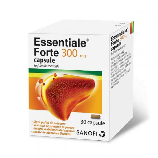 Essentiale Forte 300 mg x 30 capsule (Sanofi)