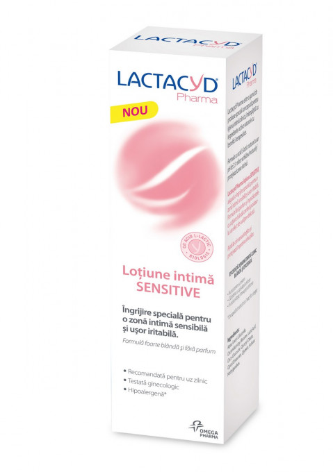 Lactacyd lotiune intima sensitive x 250 ml (Omega Pharma)