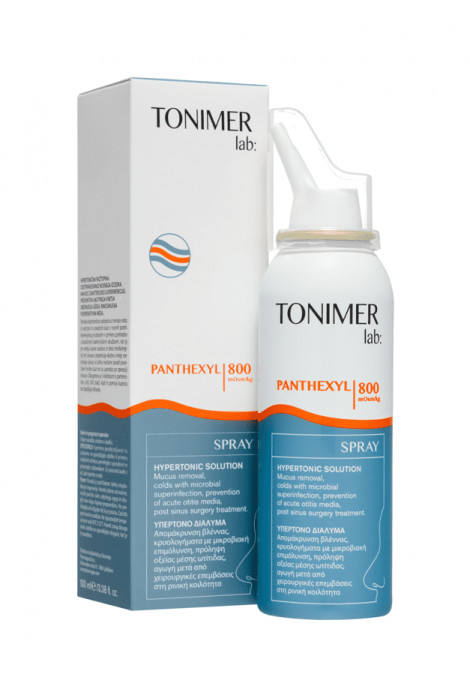 Spray nazal hipertonic Panthexyl 800 MOSM/KG x100 ml (Tonimer)