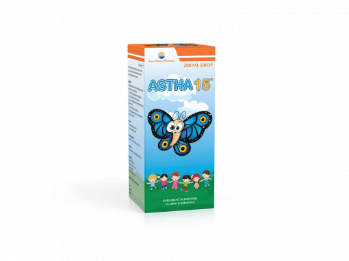 Astha-15 sirop x 200 ml (SunWAVE)