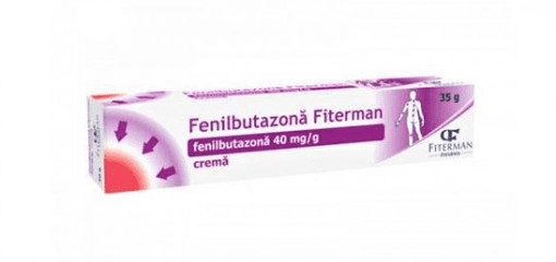 Fenilbutazona 4% crema x 35 g (Fiterman)