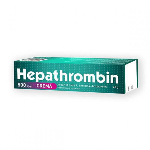 Hepathrombin 500UI/g crema x 40 g (Hemofarm)