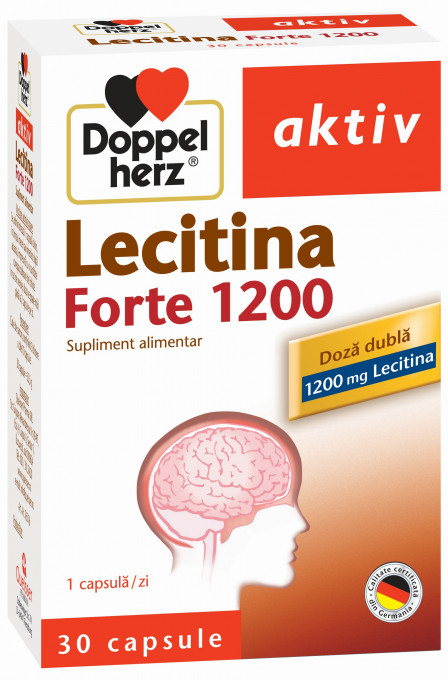 Lecitina Forte 1200 mg x 30 capsule (Doppelherz)