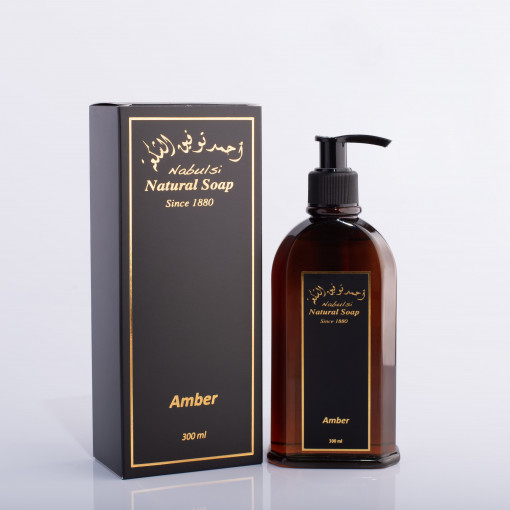 Sapun lichid natural Amber x 300 ml (Nabulsi)