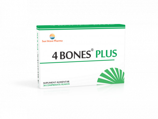 4 Bones Plus x 30 comprimate filmate (SunWAVE)