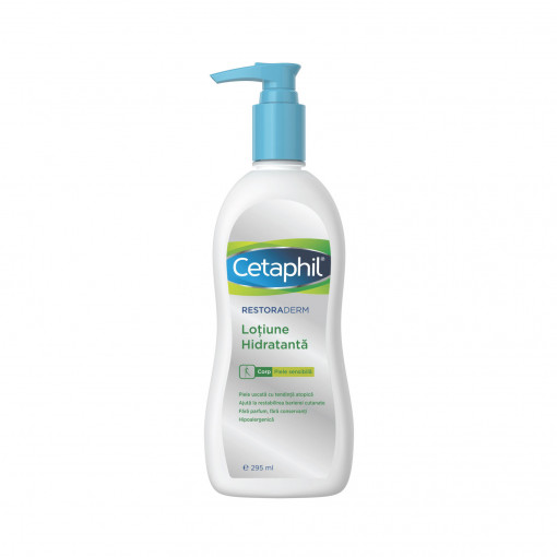 Cetaphil RestoraDerm Lotiune hidratanta x 295 ml (Galderma)
