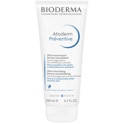 Crema nutritiva pentru pielea uscata a copiilor Atoderm Preventive, 200 ml, Bioderma