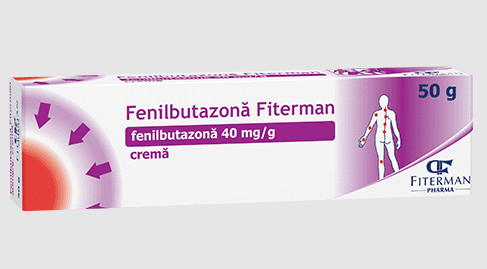 Fenilbutazona 4% crema x 50 g (Fiterman)