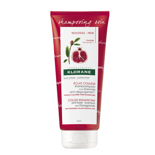 Klorane Sampon cu rodie pentru fixarea culorii x 200 ml (Klorane)