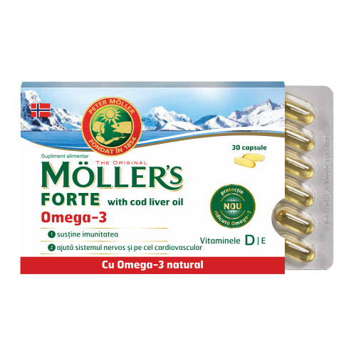 MOLLER'S Forte Omega x 30 capsule (Möller's)