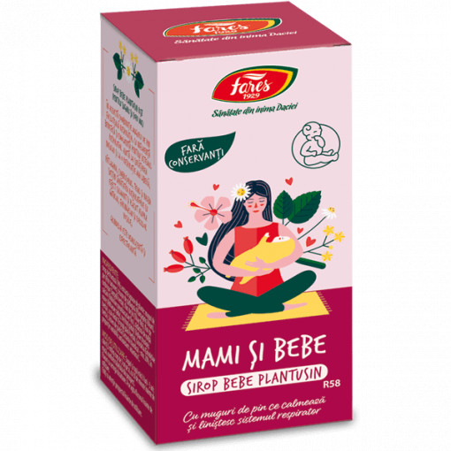 Sirop Bebe Plantusin Mami si Bebe x 100 ml (Fares)