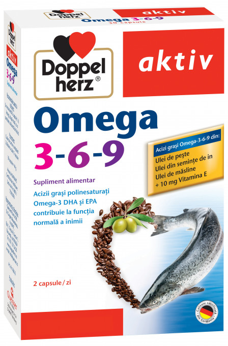 Aktiv Omega 3-6-9 x 30 capsule (Doppelherz)