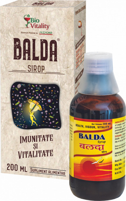Balda Sirop, 200 ml, Bio Vitality