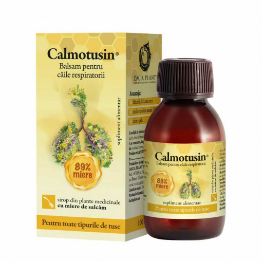 Calmotusin balsam cu miere x 100 ml (Daciaplant)