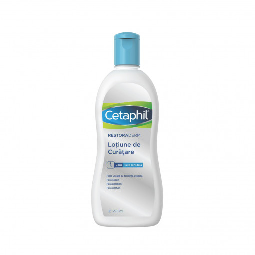 Cetaphil RestoraDerm Lotiune de curatare x 295 ml (Galderma)