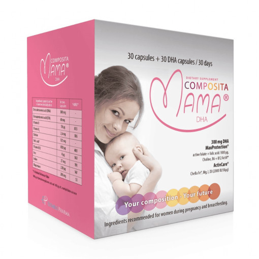 Composita Mama DHA 30 + 30 capsule (Establo Pharma)