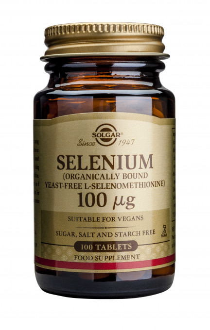 Selenium 100 mcg x 100 tablete (Solgar)