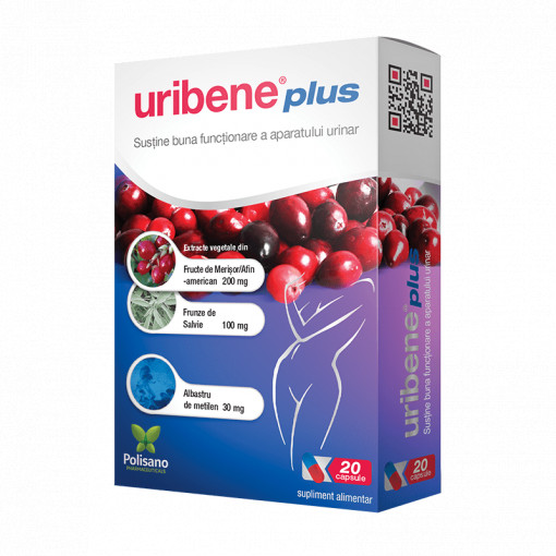Uribene plus x 20 capsule (Polisano)