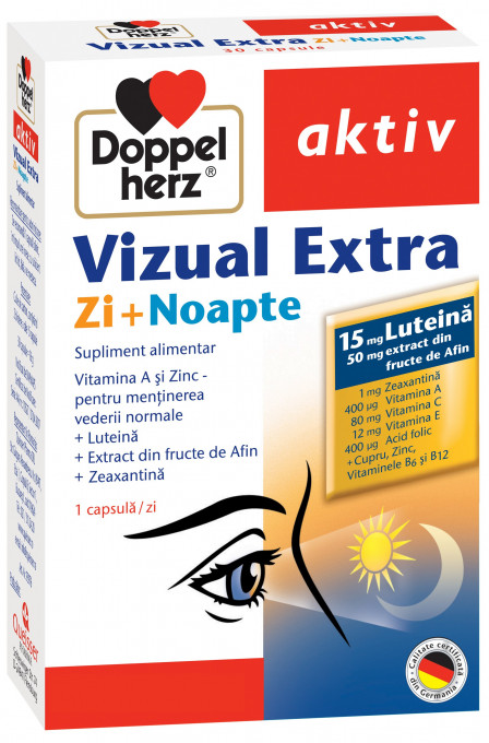 Vizual Extra zi + noapte x 30 capsule (Doppelherz)