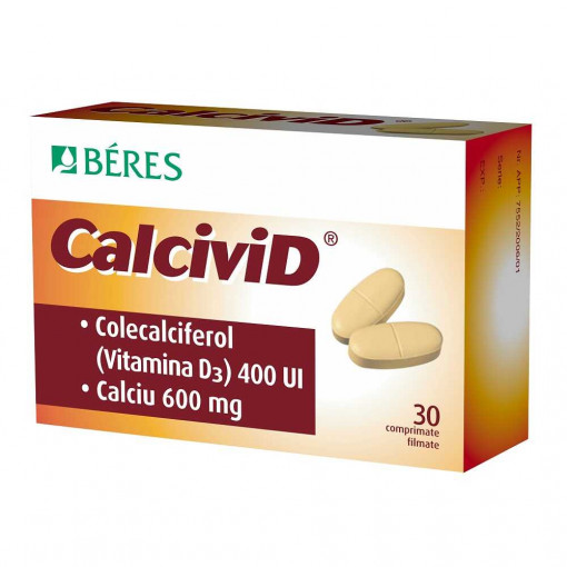 Calcivid x 30 comprimate (Beres)