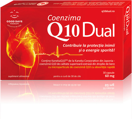 Coenzima Q10 Dual 60 mg x 30 capsule (Good Days Therapy)