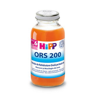 HIPP ORS 200 solutie rehidrata diaree x 200 ml (Hipp)
