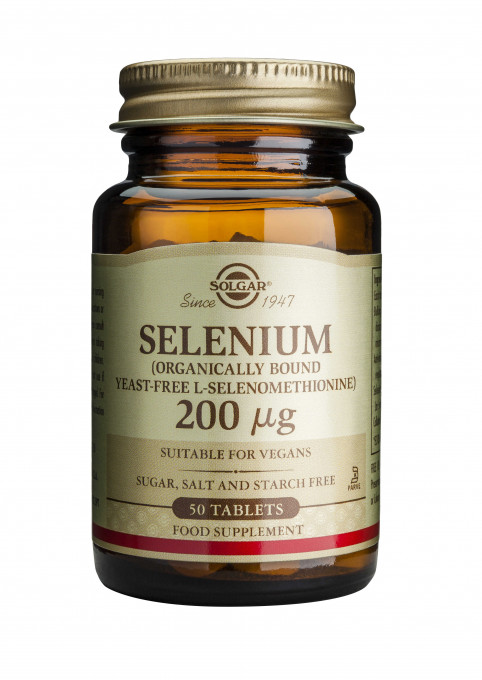 Selenium 200 mcg x 50 tablete (Solgar)