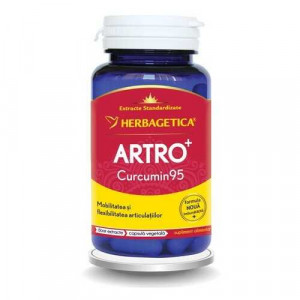 Artro Curcumin 95, 60 capsule, Herbagetica
